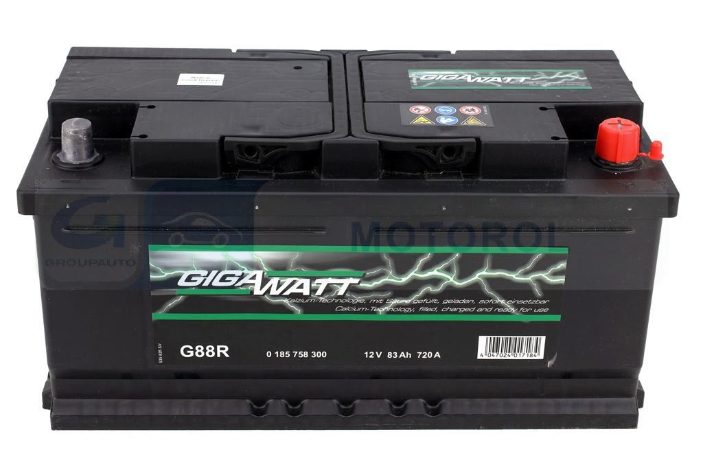 AKUMULATOR 83AH 720A GIGAWATT   P+ BOSCH