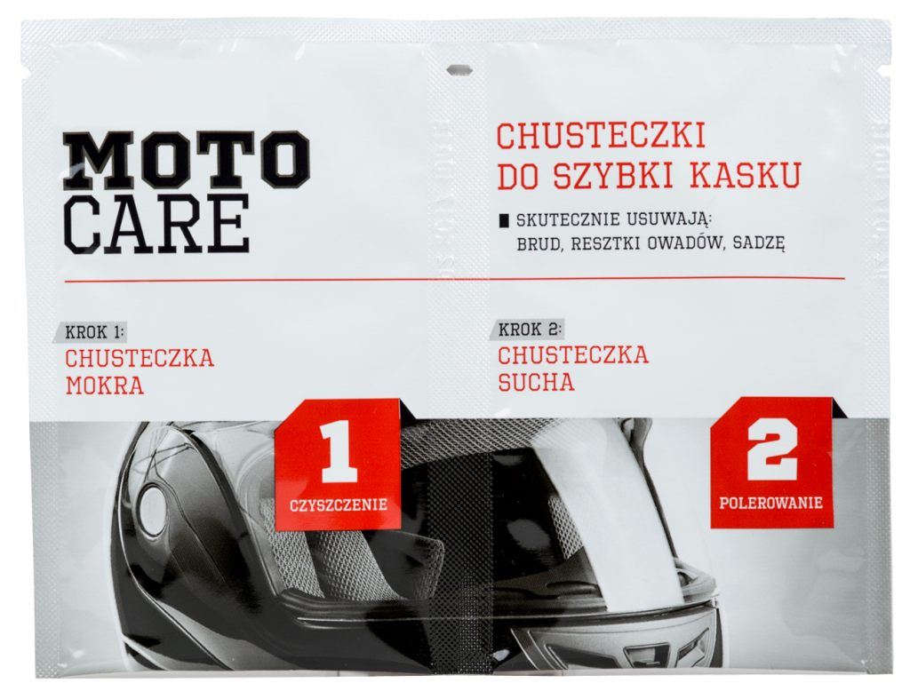 MOTO CARE CHUSTECZKI DO SZYBEK KASKOW 2S