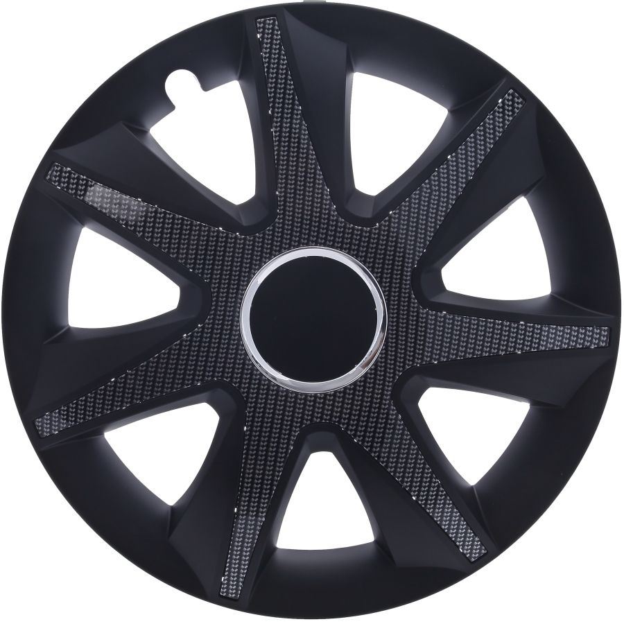 KOLPAKI 14" RUN CZARNO CARBONOWE