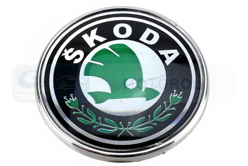 EMBLEMAT-SKODA PRZOD/TYL .SR 72