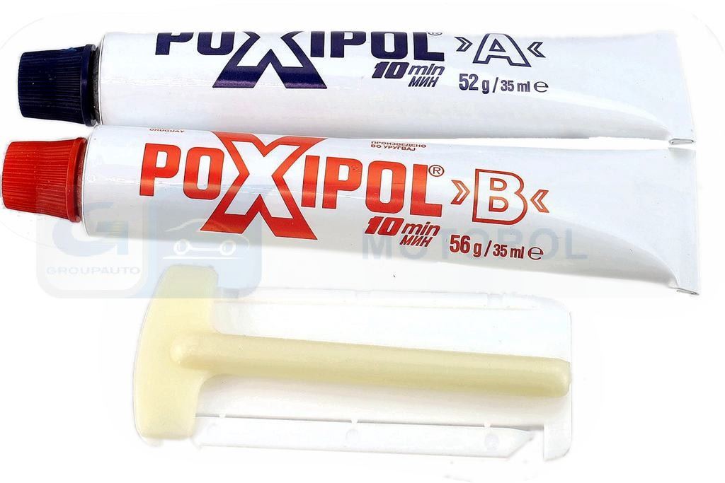 KLEJ"POXIPOL" 108G/70ML-DUZY SZARY