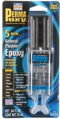 PERMATEX-KLEJ EPOKS.BEZBARWNY 5MIN  25ML