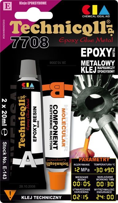 KLEJ METALOWY EPOKSYDOWY 2X20ML