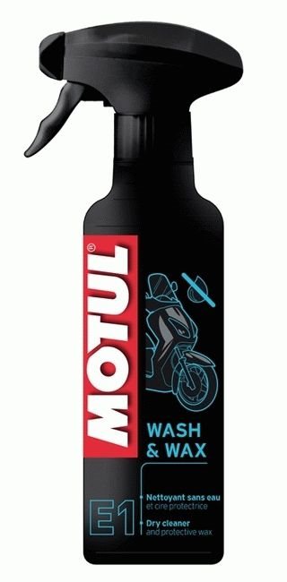 MOTUL E1 WASH & WAX 400MLCZYSCI BEZ WODY