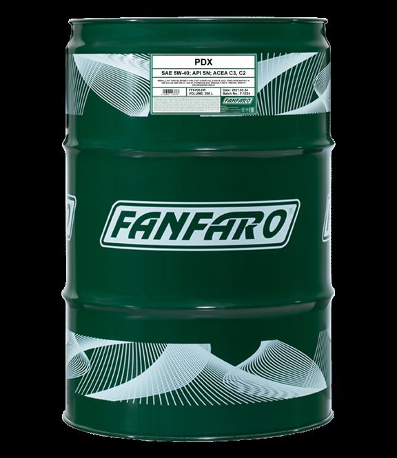 OLEJ FANFARO 5W-40 208L C3 A3/B4 LL-04