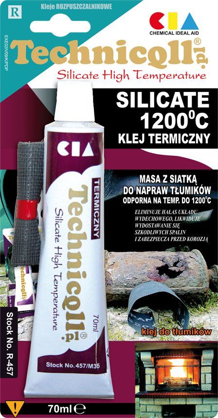 KLEJ WYSOKOTEMPERATUROWY 1200C 70ML