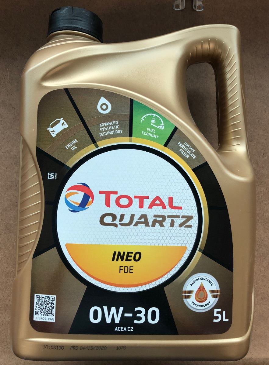 OLEJ TOTAL 0W-30 INEO FDE 5L